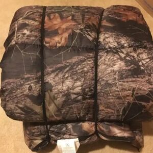 GAME WINNER Wood/Leaves Sleeping Bag Cotton Flannel  39x80